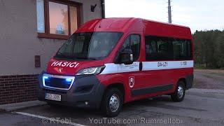 Czech/ Lichkov Volunteer Fire Department - Peugeot Boxer Van - Exterior & Blue Lights [CZ 24.5.2024]