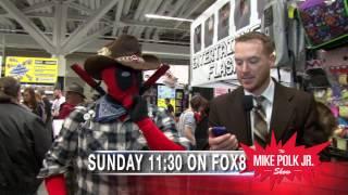 MIKE POLK JR COMIC CON BRA CHALLENGE