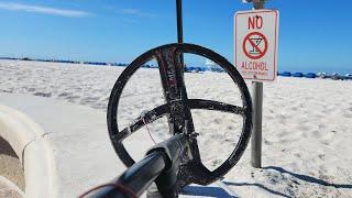 TREASURE HUNTING The Beach On A Beautiful Day!