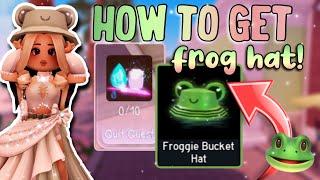 HOW TO GET THAT ADORABLE FROG HAT! | Royale High Summer Quests