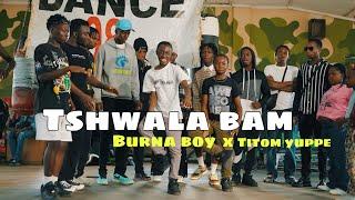 TitoM, Yuppe and Burna Boy - Tshwala Bam Remix [Ft. S.N.E] (Official  danceVideo)Dance 98