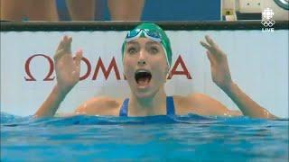 Tatjana Schoenmaker's Reaction to Winning Gold & Breaking World Record at 2021 Summer Olympics Tokyo