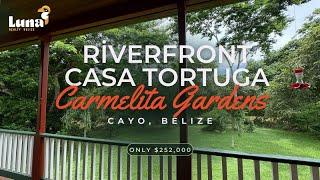 Your Dream Off-Grid Riverfront Home at Carmelita Gardens, Cayo Belize - $252,000