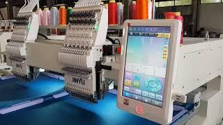 JCM1202 - 600X600 MAGIC SERIES Tubular JINYU Embroidery Machine - (Flat Embroidery Function)