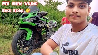 New vlog bike Zx6r  review exhaust sound |@DeltaAdwin |