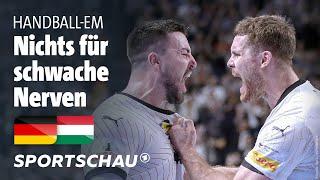 Deutschland - Ungarn Highlights | Handball-EM 2024 | Sportschau