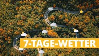 7-Tage-Wetter: Der Wetterfahrplan für die neue Woche