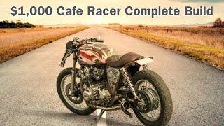 Building a Cafe Racer for under $1,000 (Starting with a $400 Honda CB750)