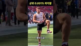 힘으로 씹어먹는 탈인간급 미식축구 피지컬 ㄷㄷ