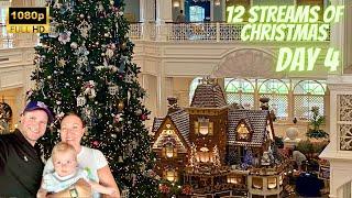 LIVE Magic Kingdom Resort Hopping | Park Pass TV 12 Livestreams of Christmas