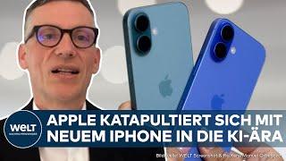 APPLE: Tech-Gigant setzt mit neuem iPhone 16 auf KI! Klapp-Smartphone könnte künftig folgen