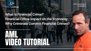 What is Financial Crime and the Impact on the Economy | Why do Criminals Commit Financial Crime?