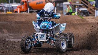 Stiles West Charging Hard at ATVMX Finale at Loretta Lynn's!