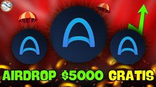 🟡APURATE: NUEVO AIRDROP GRATIS $5000 EN CRIPTOMONEDAS (SIN REFERIDOS)