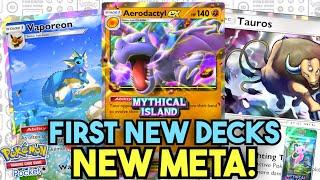 1st Mythical Island Day 1 Decks: New Meta! | Pokémon TCG Pocket