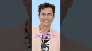 Jung Woo Sung evolution from 1995 to 2024