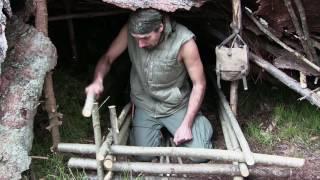 Solo Overnight Bushcraft Camp (Full Documentary)