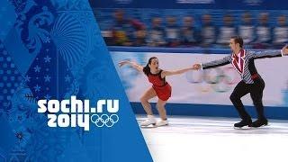 Ksenia Stolbova & Fedor Klimov Win Silver With Free Program | Sochi 2014 Winter Olympics