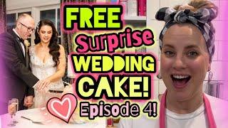 Free surprise wedding cake EP 4! From design to decoration to assembly at venue!