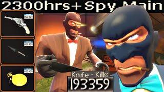 The Aggressive Trickstabber2300+ Hours Spy Main Experience (TF2 Gameplay)