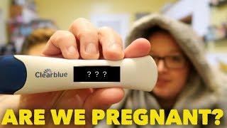 TWO MOMS - LIVE PREGNANCY TEST! 11 DPO!