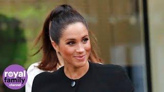 Duchess of Sussex surprises students in London