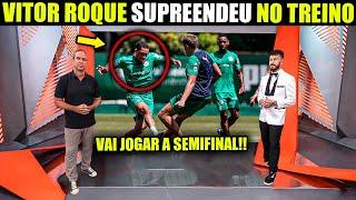 GLOBO ESPORTE PALMEIRAS!! OLHA O GOLAÇO QUE O VITOR ROQUE FEZ NO TREINO HOJE! NOTÍCIAS DO PALMEIRAS