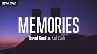 David Guetta - Memories (Lyrics) (tiktok) ft. Kid Cudi