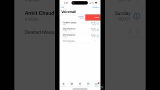 How to delete voicemail from iPhone