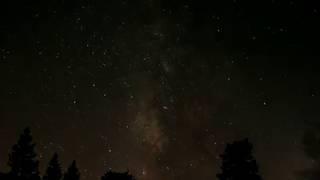 Milky Way time-lapse, Mount Pinos, California