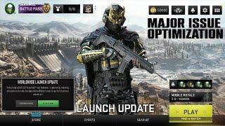 Warzone Mobile Major Issue Optimization & GPU Requirements For Android & iOS (Global Launch Updates)