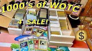 Selling MASSIVE amounts of Pokémon cards this week!!