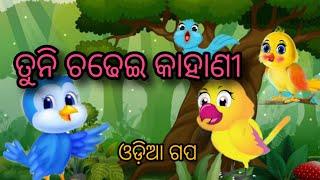 odia chadhei gappa  | tiki chadhei | odia cartoon short video | chadhei gappa #tunichidiya #gapa