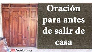 Oración a Dios para antes de salir de Casa