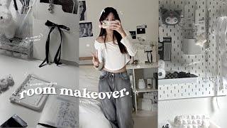 pinterest room makeover vlog 𐙚₊˚⋆| room tour, ikea trip, decorating, aesthetic + cozy