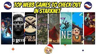 Top WEB3 Games to Check Out in Starknet Ecosystem (Propulsion Program)