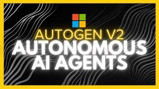 NEW AutoGen Update: Autonomous Agent for Complex Task Solving!