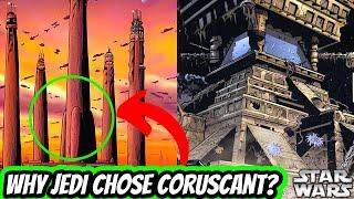 Why the Jedi Temple is on Coruscant? #shorts