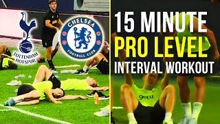 15 Minute PRO Level Soccer Interval Workout