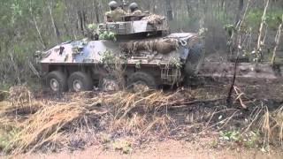 Australian Light Armoured Vehicle (ASLAV) LIVEFIRE EXCERCISE