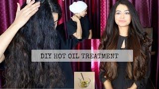 Hot Oil Treatment for Frizzy, Dry, Damaged Hair!