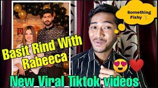 Indian Reaction on Basit Rind Tiktok videos | With Rabeeca Khan | Pakistani Tiktok Stars videos