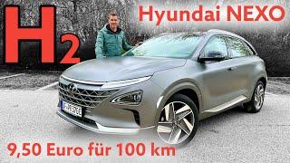 Hyundai Nexo: Wasserstoff tanken für 9,50 Euro je 100 km: Brennstoffzellen-SUV im Test | 2022