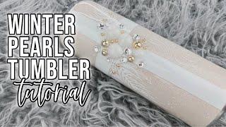 Winter Glitter Tumbler Tutorial