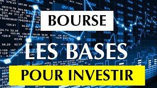 BOURSE : COMPRENDRE LES BASES  Comment investir en 2023 GUIDE DEBUTANT #bourse #bourse2023