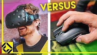 Unfair Advantage? VR vs Mouse + Keyboard in Same Game!