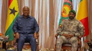 President MAHAMA meets Mali military Leader (President) again in Mali