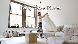 Living Alone Diaries | Casual days doing everyday things at home, organizing, cleaning!