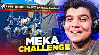 SADECE MEKA KULLANARAK MAÇ KAZANMA CHALLENGE! | PUBG Mobile Challenge Gameplay