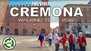 Cremona, Italy Walking Tour - The birthplace of the violin | The Violin City in 4K UHD | Lombardia